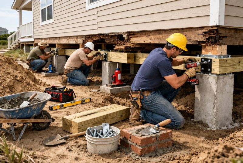 Foundation Repair in Ponte Vedra Beach, FL