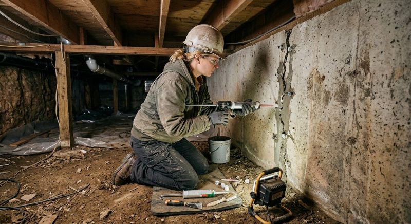 Basement Foundation Repair in Duval County, FL