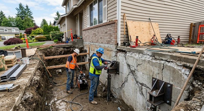 Building Foundation Repair in Jacksonville Beach, FL