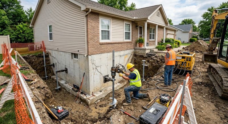Building Foundation Repair in Orange Park, FL