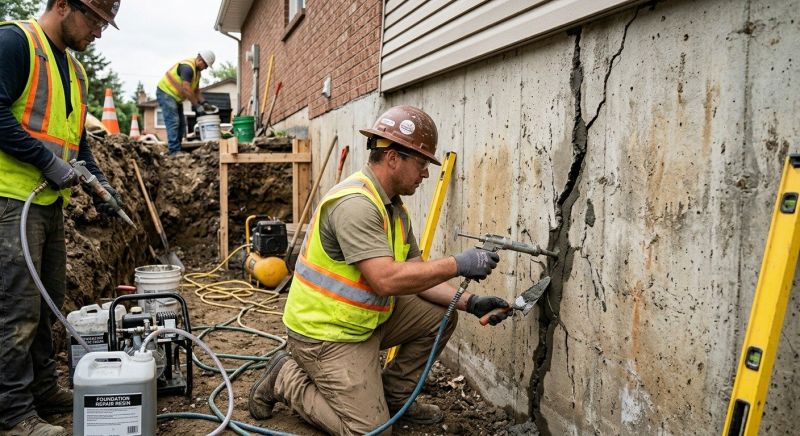 Cracked Foundation Repair in Atlantic Beach, FL