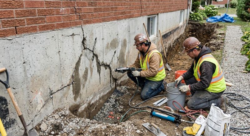 Cracked Foundation Repair in Jacksonville, FL