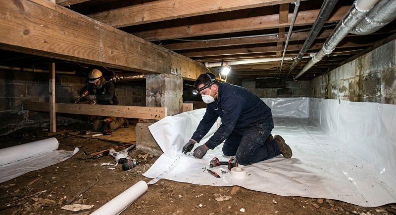 Crawl Space Leveling in Ponte Vedra Beach, FL