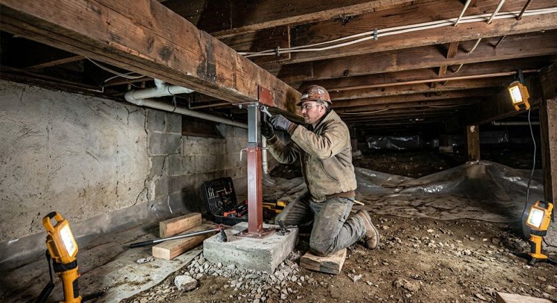 Crawlspace Foundation Repair in Jacksonville Beach, FL