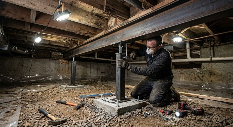 Crawlspace Structural Repair in Ponte Vedra Beach, FL