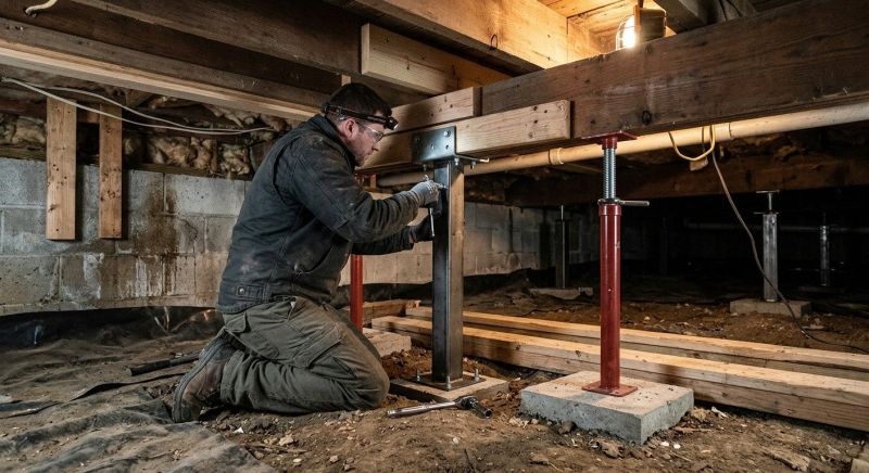 Crawlspace Structural Repair in Ponte Vedra Beach, FL