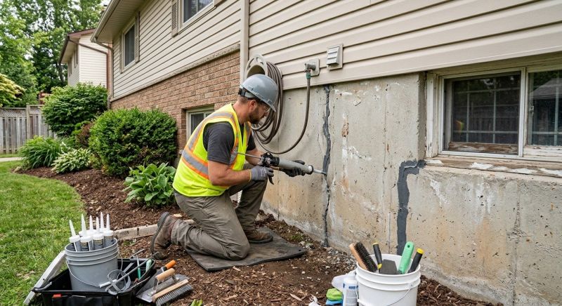 Foundation Crack Sealing in Ponte Vedra Beach, FL