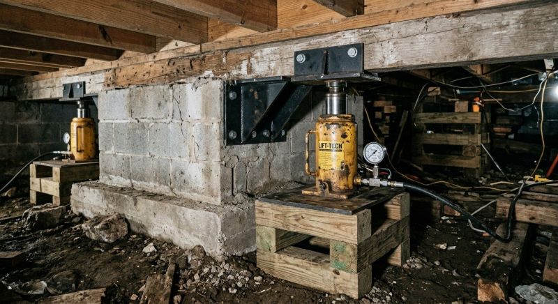 Foundation Jacking in Neptune Beach, FL