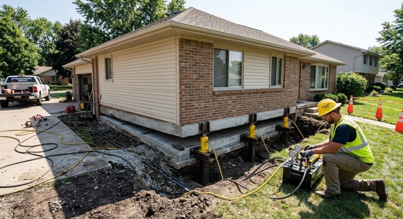 Foundation Lifting in Jacksonville, FL
