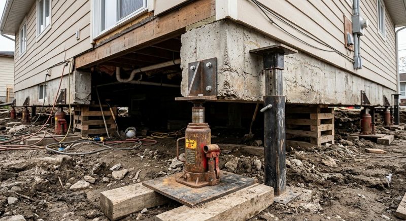 Foundation Lifting in Ponte Vedra Beach, FL