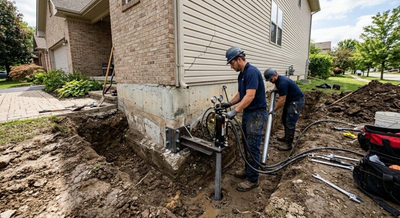 Foundation Settlement Repair in Ponte Vedra Beach, FL