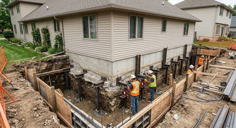 Foundation Underpinning in Ponte Vedra Beach, FL