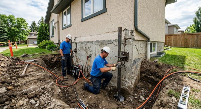 Helical Pile Installation in Ponte Vedra Beach, FL