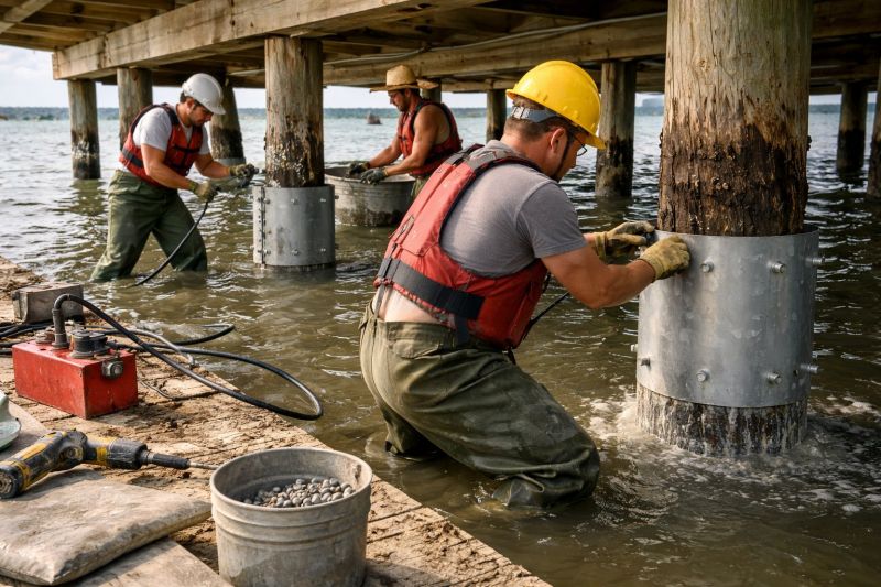 Piling Repair in Ponte Vedra Beach, FL