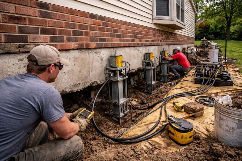 Settling Foundation Service in Jacksonville Beach, FL