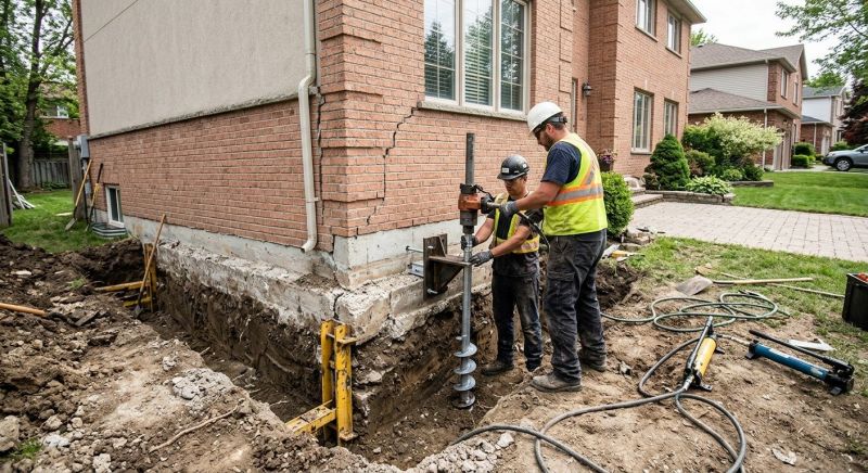 Sinking Foundation Repair in Duval County, FL