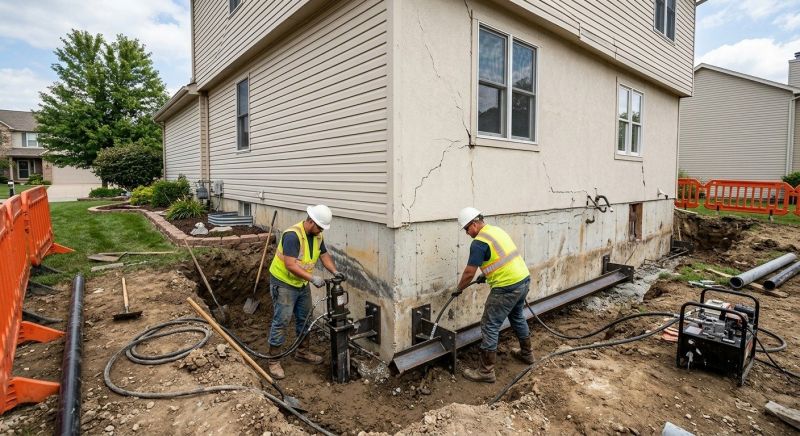 Sinking Foundation Repair in Jacksonville, FL