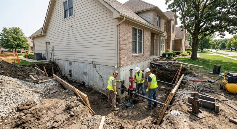 Sinking Foundation Repair in Jacksonville, FL