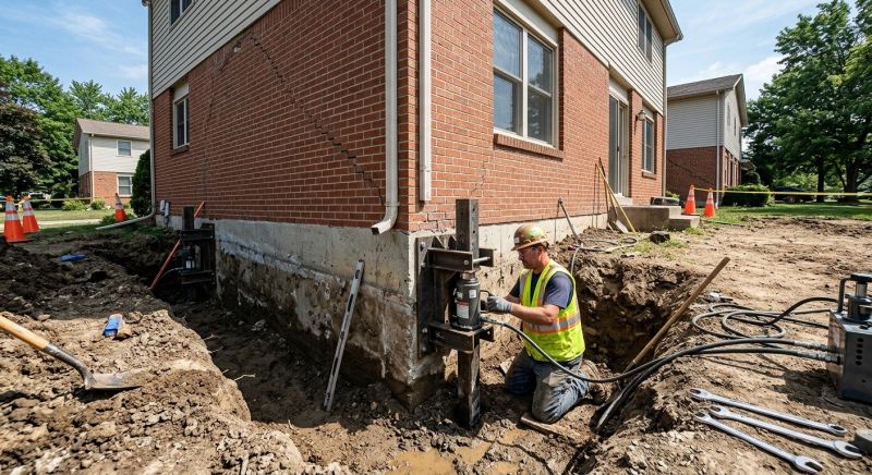 Sinking Foundation Repair in Saint Johns, FL
