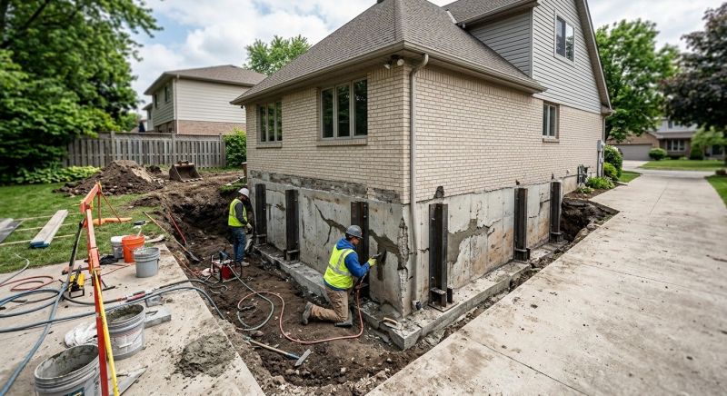 Sinking Foundation Repair in Saint Johns, FL